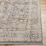 Surya Rivaldo RVD-2312 Black Cream 2'7" x 10' Rug