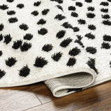 Surya Rodos RDO-2347 Beige Black 6'7" x 9' Rug