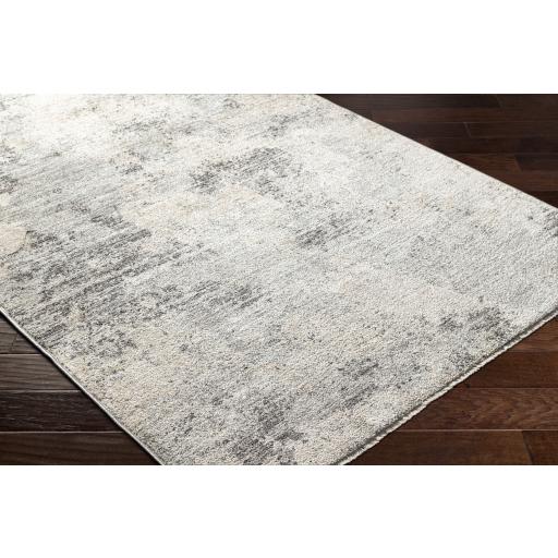 Surya Rojin ROJ-2302 Black Gray 2'6" x 7'3" Rug