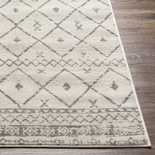 Surya Roma ROM-2338 Charcoal Gray 2'7" x 7'3" Rug