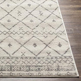 Surya Roma ROM-2338 Charcoal Gray 6'7" x 9' Rug