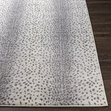 Surya Roma ROM-2371 Charcoal Ivory 7'10" x 10' Rug