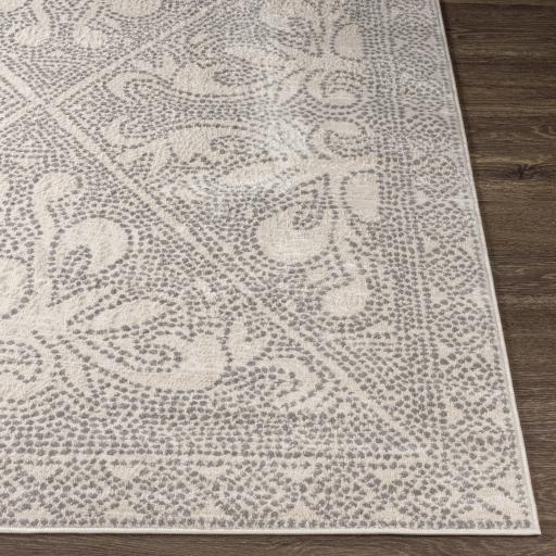 Surya Roma ROM-2386 Gray White 5'3" x 7'1" Rug