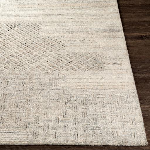 Surya Rosario ROA-2304 Charcoal Light Beige 2' x 3' Rug
