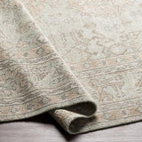 Surya Royal RYL-2302 Charcoal Dusty Sage 2' x 3' Rug