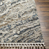 Surya Rudy RDY-2302 Charcoal Cream 9'2" x 12' Rug