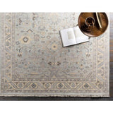 Surya Sabine SBN-1002 Beige Dark Blue 2' x 3' Rug