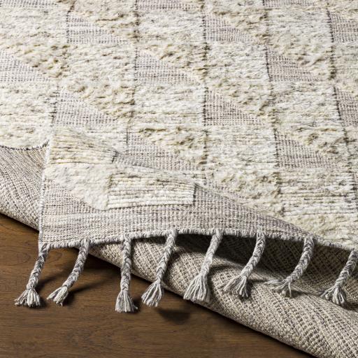 Surya Sahara SAH-2300 Charcoal Dark Brown 4' x 6' Rug