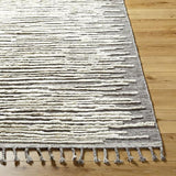 Surya Sahara SAH-2301 Charcoal Cream 6' x 9' Rug