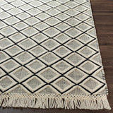 Surya Saint Clair SIC-2304 Black Cream 8' x 10' Rug