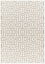 Surya San Diego SFG-2344 Light Beige Off-White 5'3" x 7' Rug