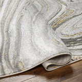 Surya San Francisco SFO-2304 Charcoal Ivory 6'7" x 9' Rug