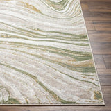Surya San Francisco SFO-2307 Ivory Olive 6'7" x 9' Rug