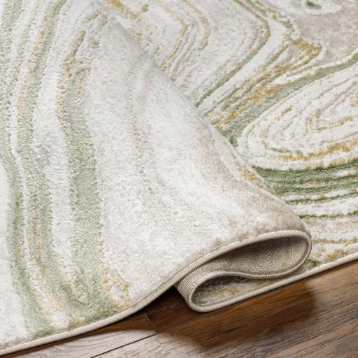 Surya San Francisco SFO-2307 Ivory Olive 6'7" x 9' Rug