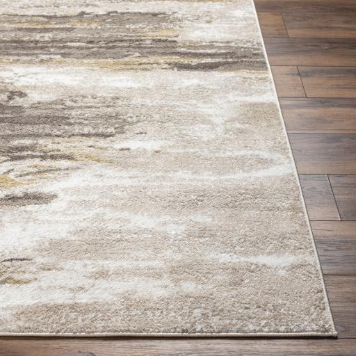 Surya San Francisco SFO-2313 Ivory Medium Brown 6'7" x 9' Rug