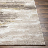 Surya San Francisco SFO-2313 Ivory Medium Brown 6'7" x 9' Rug
