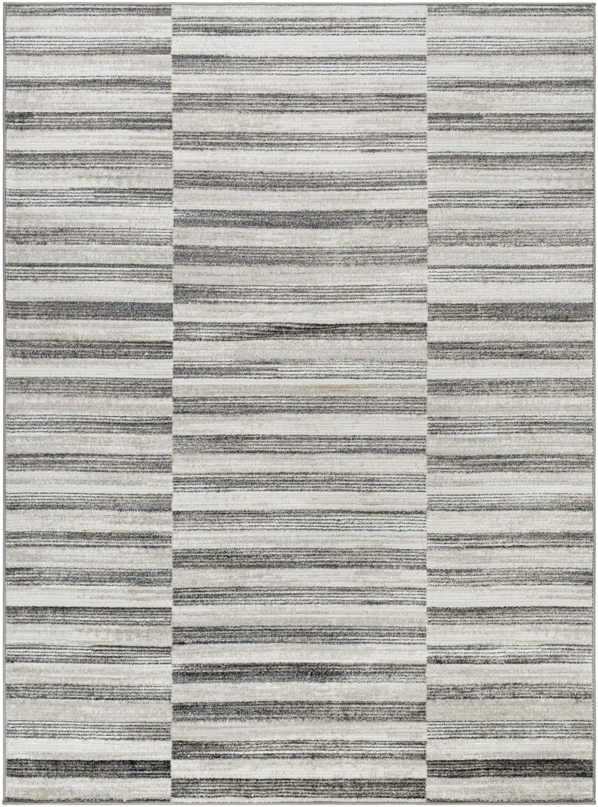 Surya San Francisco SFO-2319 Black Charcoal 5'3" x 7' Rug