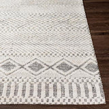 Surya Santa Barbara SBB-2303 Black Cream 3' x 5' Rug