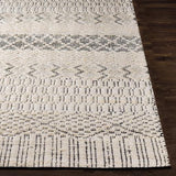 Surya Santa Barbara SBB-2304 Black Cream 2' x 3' Rug