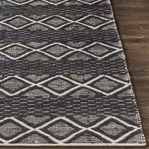 Surya Santa Barbara SBB-2308 Black Light Beige 6' x 9' Rug