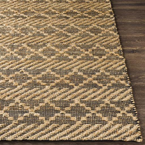 Surya Santa Barbara SBB-2312 Black Tan 8'10" x 12' Rug