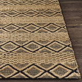 Surya Santa Barbara SBB-2313 Black Tan 3' x 5' Rug