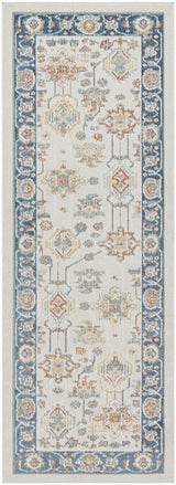 Surya Santana SNN-2303 Cream Gray 2'7" x 7'3" Rug