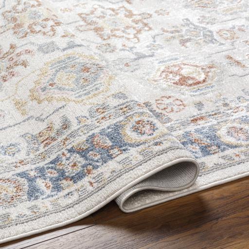 Surya Santana SNN-2303 Cream Gray 2'7" x 7'3" Rug