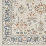 Surya Santana SNN-2303 Cream Gray 2'7" x 7'3" Rug