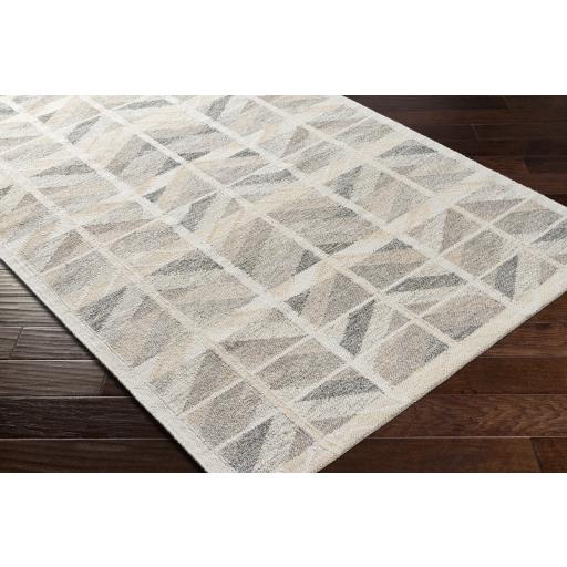 Surya Scandi SCD-2301 Beige Black 5' x 7'6" Rug