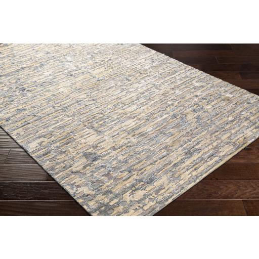 Surya Seda SSD-2302 Black Cream 2' x 3' Rug