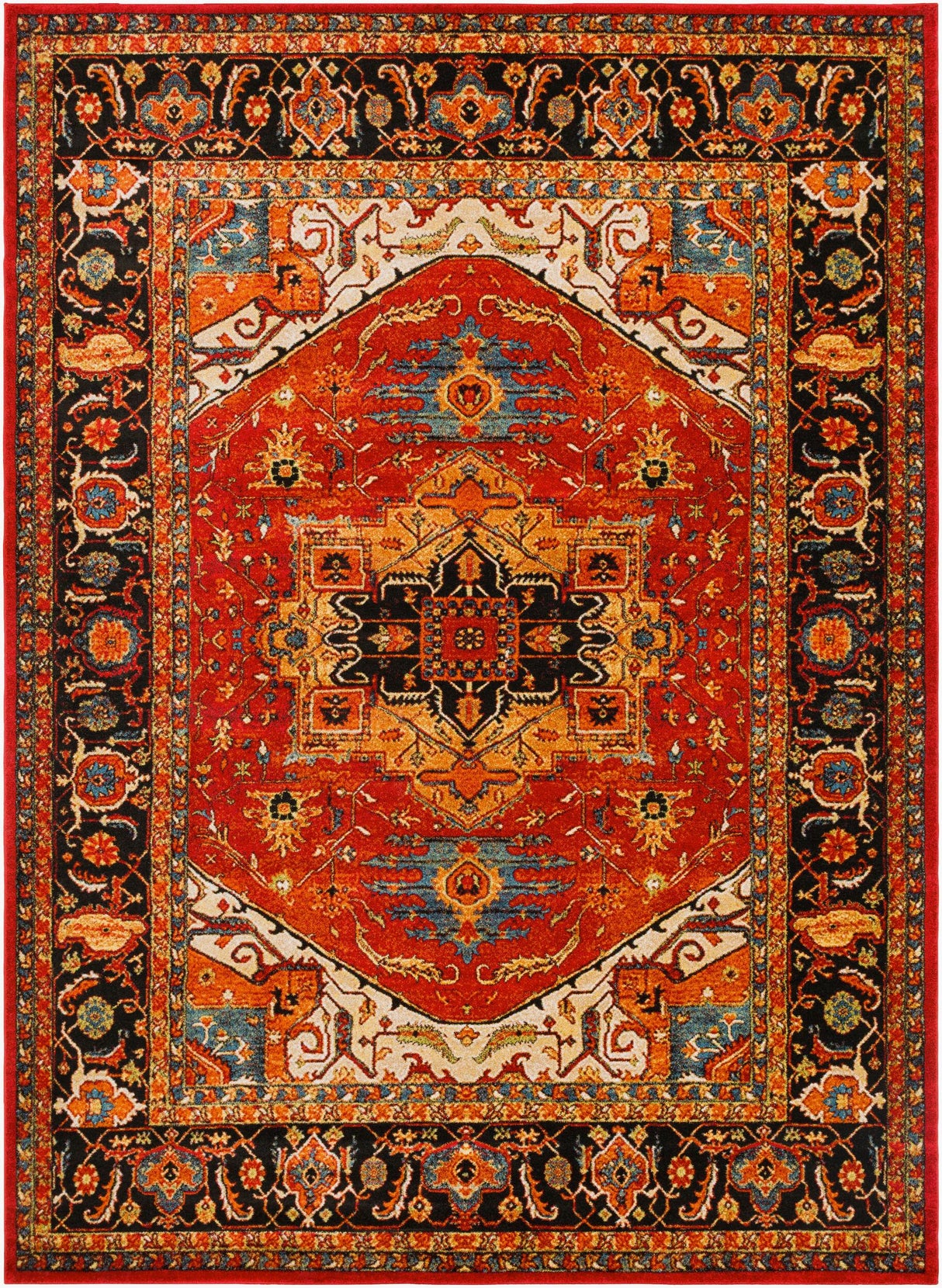 Livabliss Serapi SRP-1001 5'3" x 7'3" Machine Woven Rug