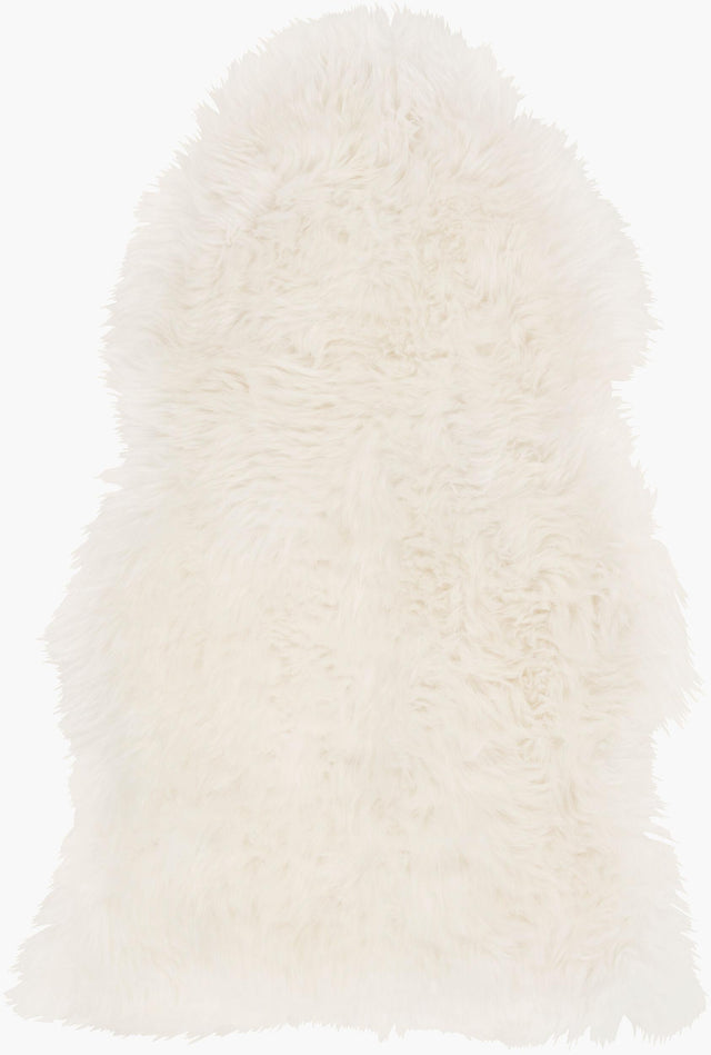 Surya Sheepskin SHS-9600 2' x 6' Handmade Rug
