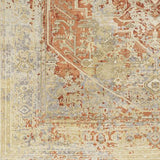 Surya Shiraz SHZ-2302 Burgundy Burnt Orange 6' x 9' Rug