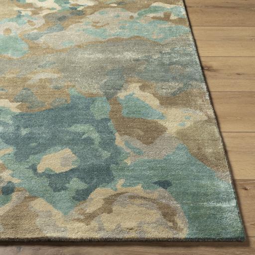 Surya Slice of Nature SLI-6407 Ivory Medium Green 2' x 3' Rug