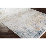 Surya Solar SOR-2301 Charcoal Dark Blue 6'7" x 9'6" Rug