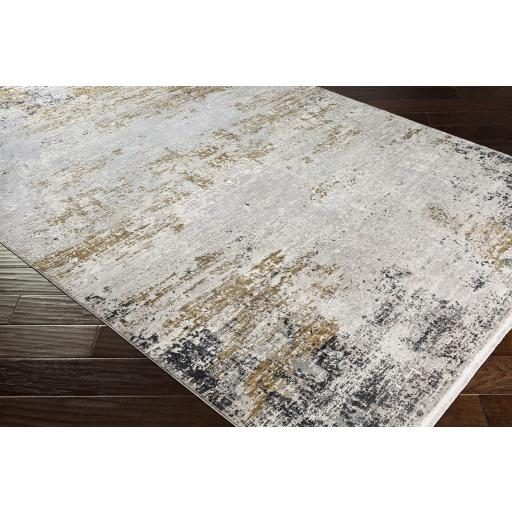 Surya Solar SOR-2302 Charcoal Gray 3' x 8' Rug