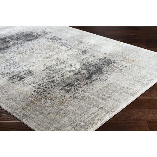 Surya Solar SOR-2305 Black Charcoal 3' x 8' Rug