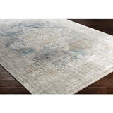 Surya Solar SOR-2306 Charcoal Dark Blue 3' x 8' Rug