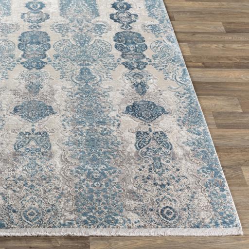 Surya Solar SOR-2312 Charcoal Dark Blue 3' x 8' Rug