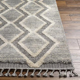 Surya Sousse SUS-2301 Charcoal Gray 6'10" x 9' Rug