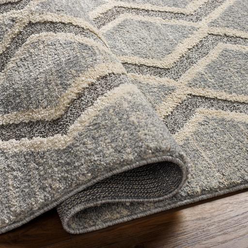 Surya Sousse SUS-2301 Charcoal Gray 6'10" x 9' Rug