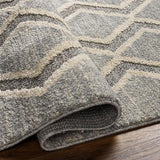 Surya Sousse SUS-2301 Charcoal Gray 6'10" x 9' Rug