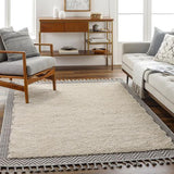 Surya Sousse SUS-2305 Charcoal Gray 5'6" x 7'3" Rug