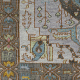 Surya St Moritz STM-2301 Black Blue 2' x 3' Rug