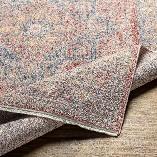 Surya Subtle SUB-2301 Dark Blue Ivory 2'7" x 7'3" Rug