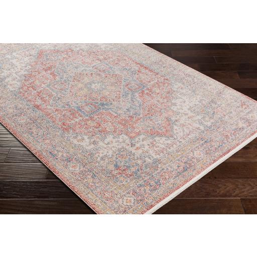 Surya Subtle SUB-2301 Dark Blue Ivory 2'7" x 7'3" Rug