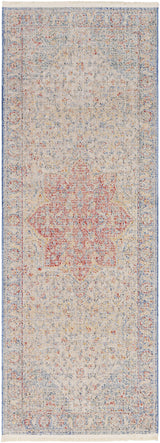 Surya Subtle SUB-2302 Dark Blue Ivory 2'7" x 7'3" Rug