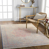 Surya Subtle SUB-2302 Dark Blue Ivory 2'7" x 7'3" Rug