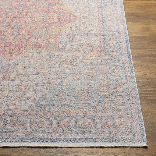 Surya Subtle SUB-2302 Dark Blue Ivory 2'7" x 7'3" Rug